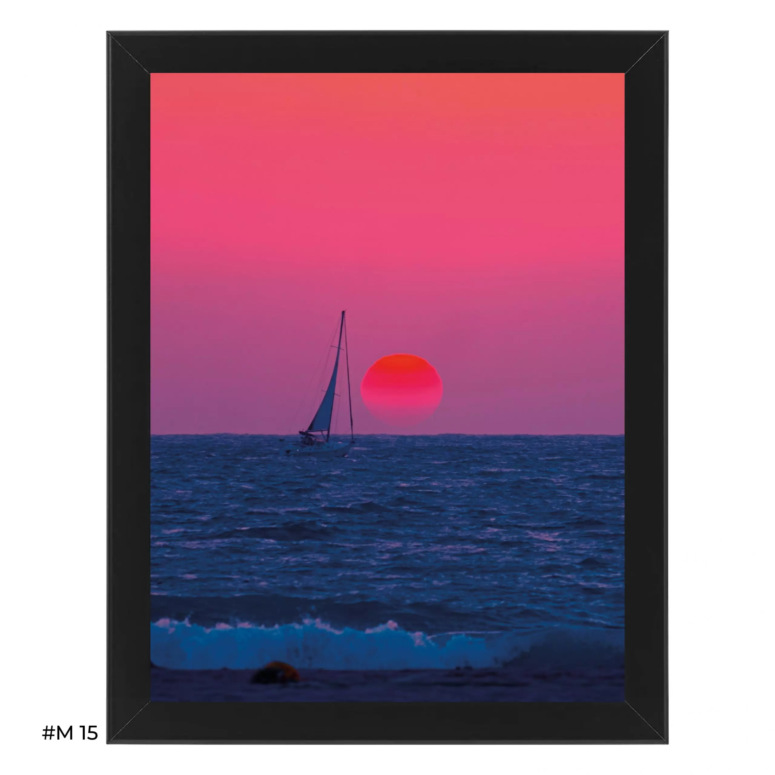 Plakat „kolorowy zachód słońca” #M15